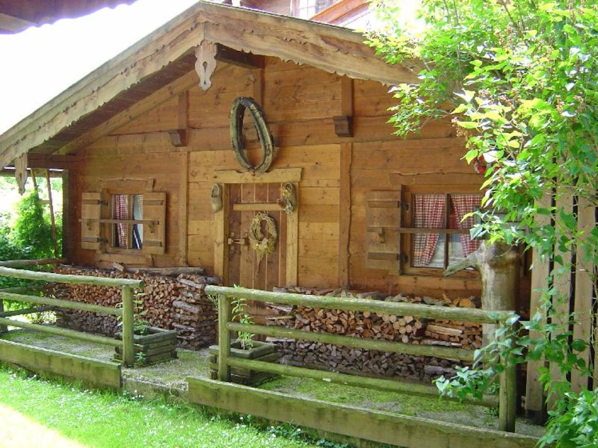 Ferienwohnungen Almbruennerl - Chiemgau Karte 인젤 외부 사진